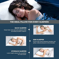 Ergonomic Support Pillow for Pain Relief