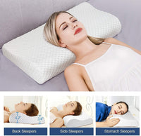 Ergonomic Support Pillow for Pain Relief